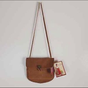 The American Girl Collection Y2K Vintage Josefina Leather Purse Saddle Bag